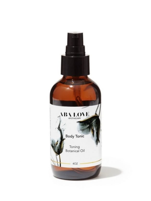 Toning Body oil from BIPOC Owned Aba Love Apothecary