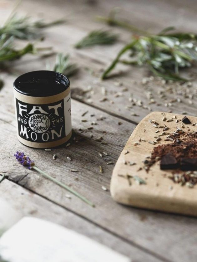 Zero waste shampoo from Fat and the Moon