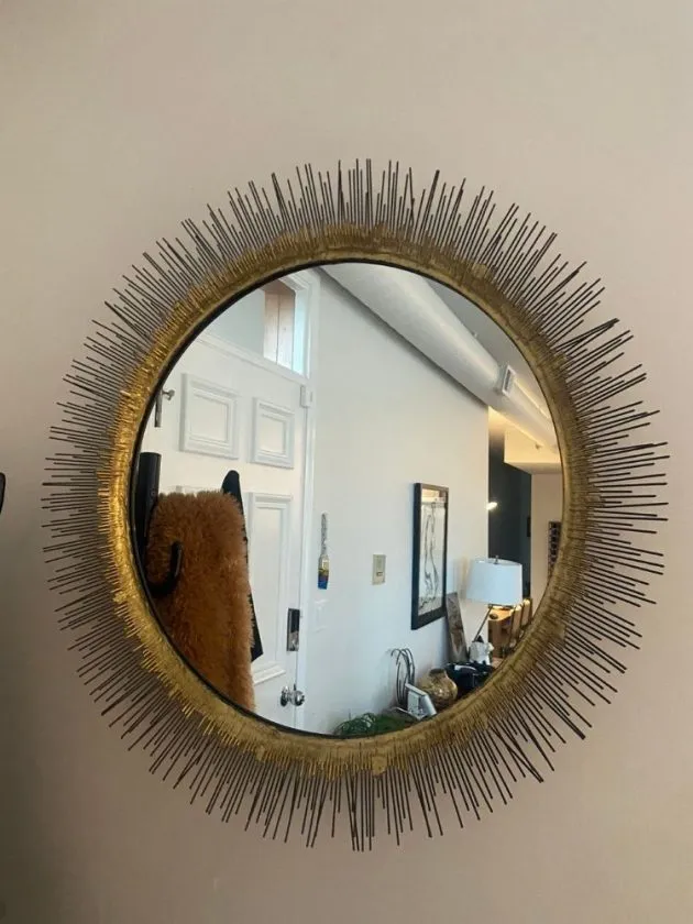 Local second hand mirror
