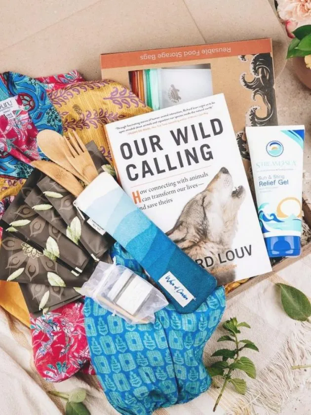 Summer items for Sustainable Gift Box
