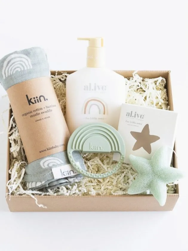 Baby care items for eco friendly Gift Box