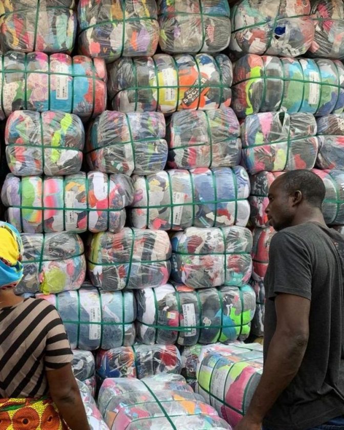 Clothing bales in Ghana - The Truth About What Happens to Donated Clothes