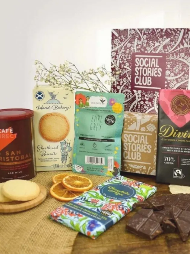 Chocolates and food for Sustainable Gift Boxes 