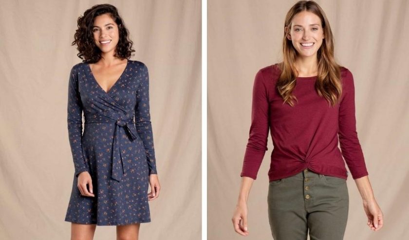 sustainable fashion from Toad&Co made with sustainable materials like Tencel™