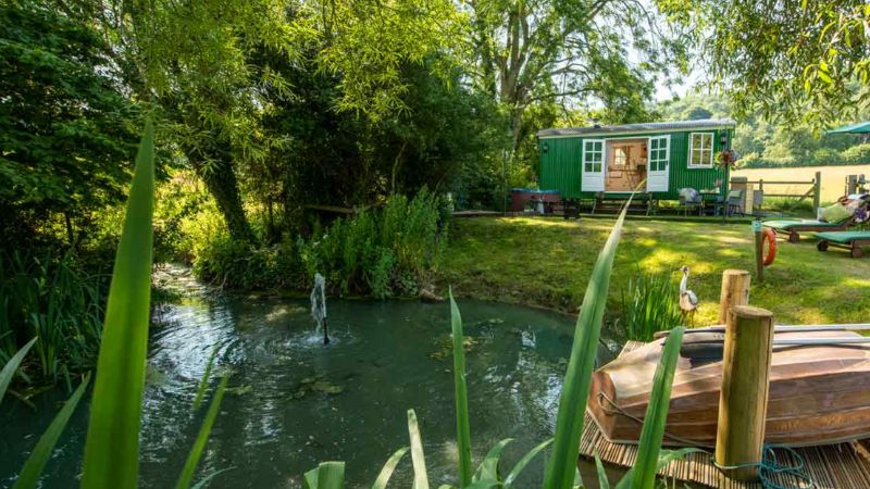 Lady's Well Glamping Site in Somerset