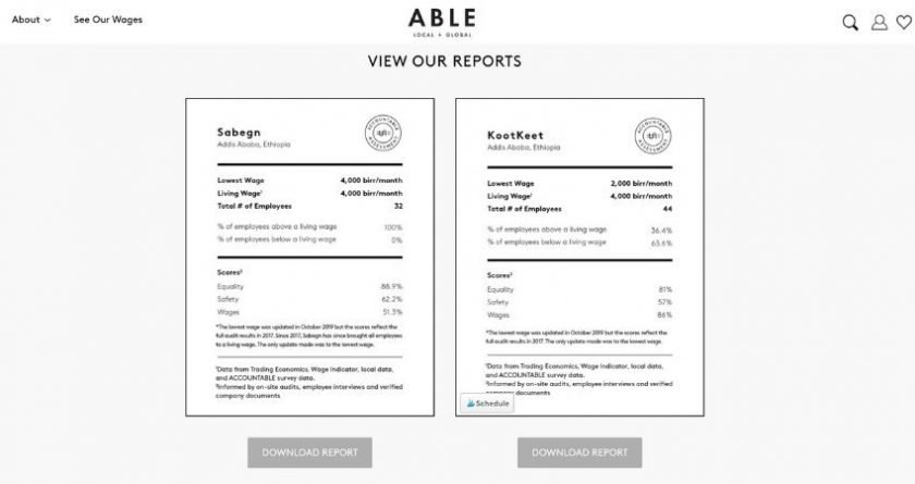 ABLE Wage Reports