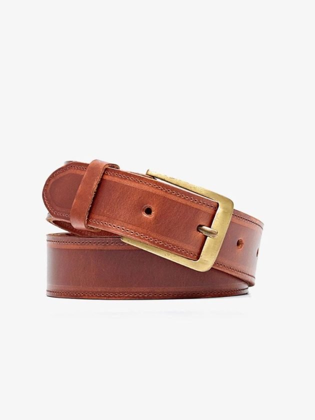 Ethical mens belt from Nisolo