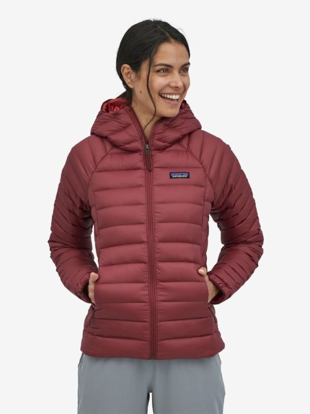Ethical red jacket from Patagonia