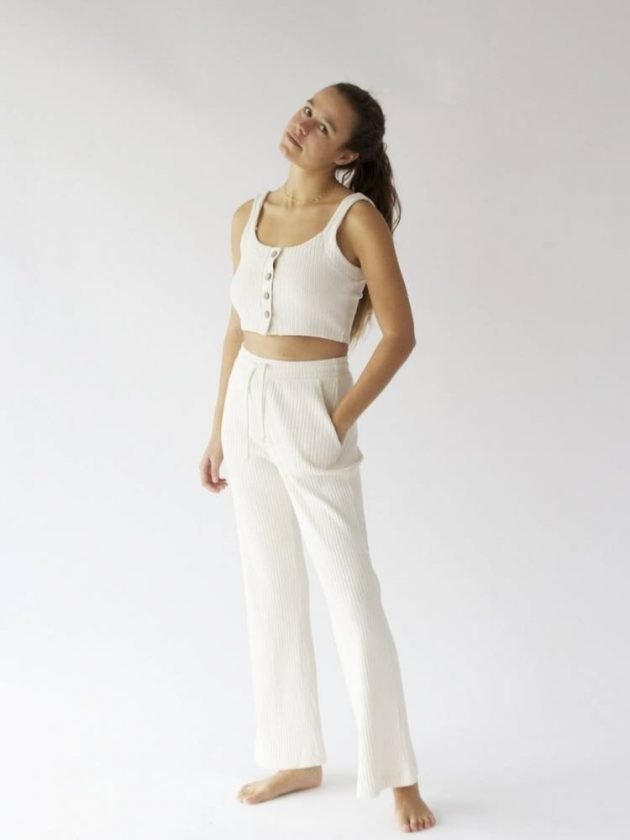 Ethical white outfit from For Days