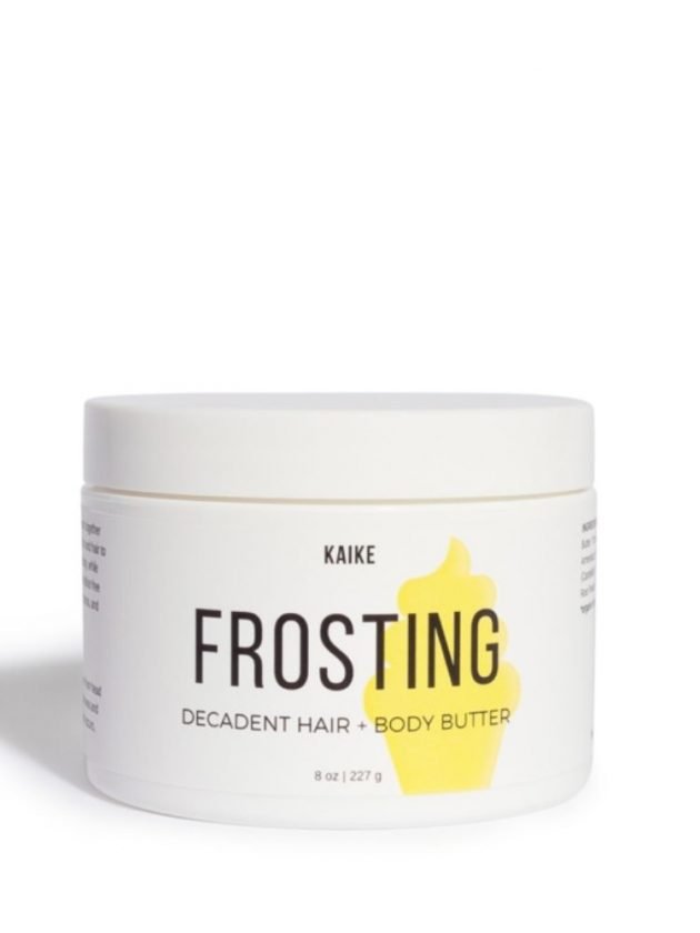Frosting hair and body butter from BIPOC beauty brand owned Kaike