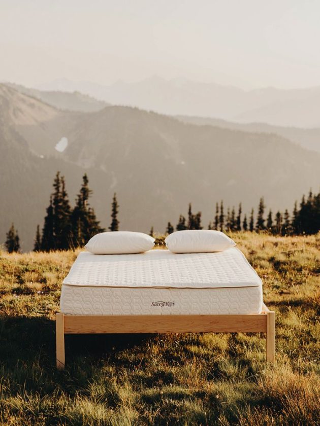 Eco-friendly bed frame from Savvy Rest