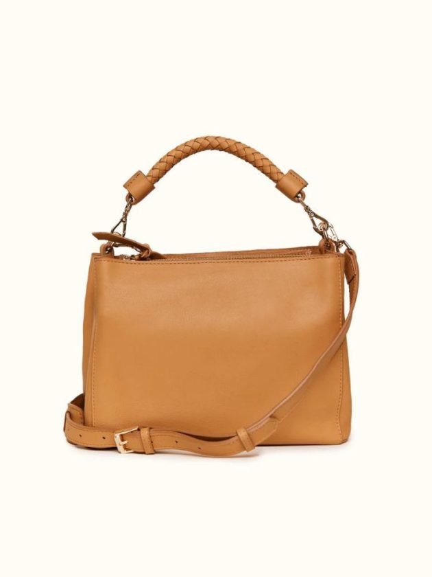 Brown cross body bag from Able