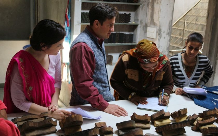 artisans working with Cultural Intellectual Property Rights Initiative