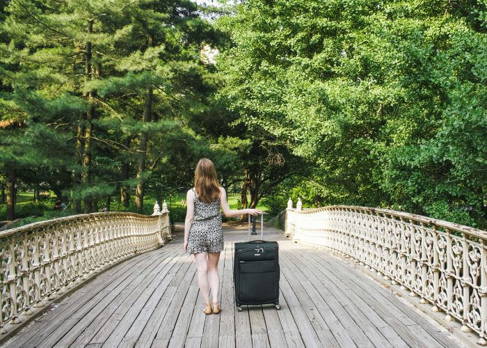 Sustainable luggage for green travel