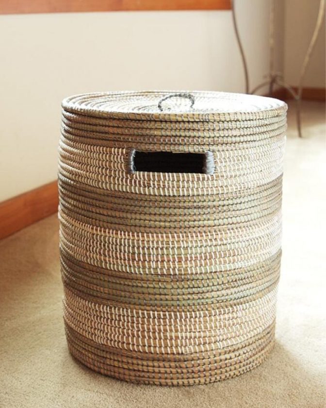 Ethical and Eco Friendly Baskets from Swahili African Modern