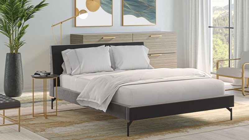 Modern eco-friendly bed frame from Saatva