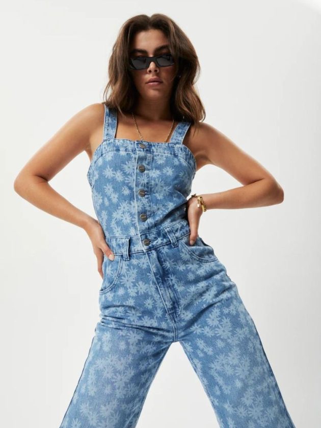 eco-friendly denim overalls from Afends