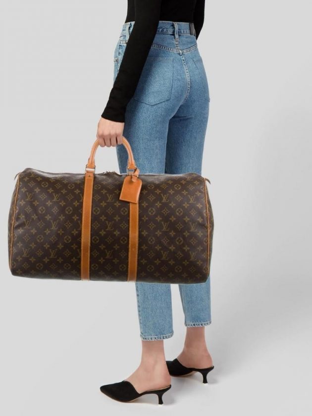 Eco-friendly Louis Vuitton luggage from The RealReal