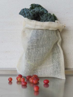 hemp organic cotton produce bag