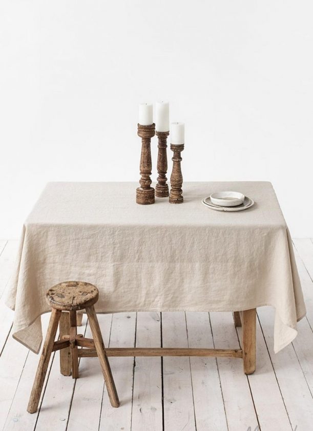 Sustainable tablecloths from Magic Linen