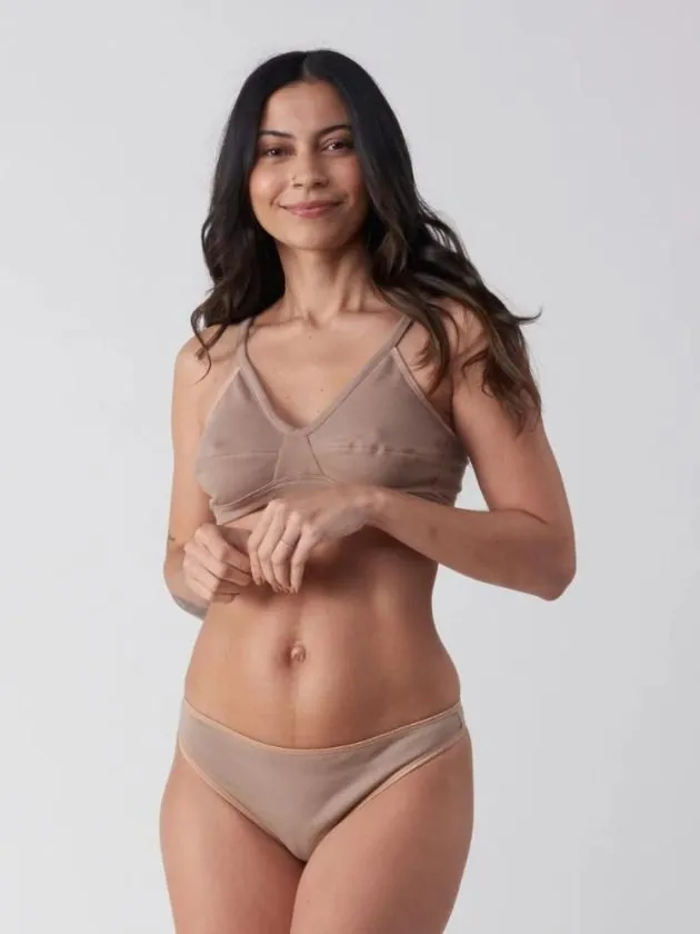 Ethical nude lingerie from Brook There