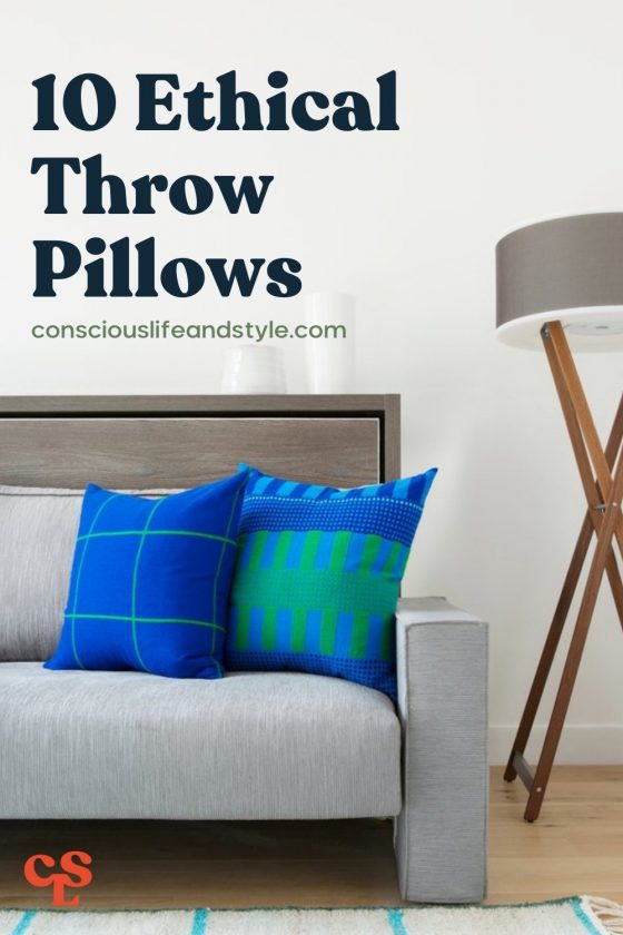 10 Ethical Throw Pillows - Conscious Life and Style