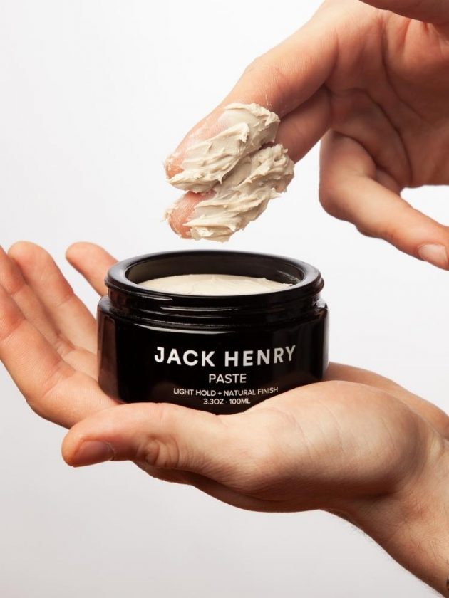 Plastic free hair paste from Jack Henry