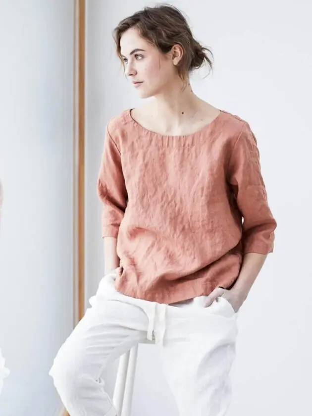 Eco-friendly linen clothing from Not Perfect Linen
