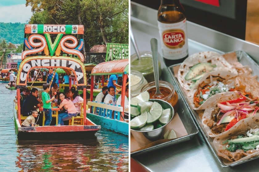 Xochimilco waterway and Mexico City street food - Ecotourism in Mexico