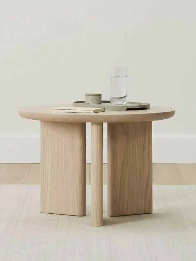 sustainable wooden table from non-toxic furniture company Maiden Home