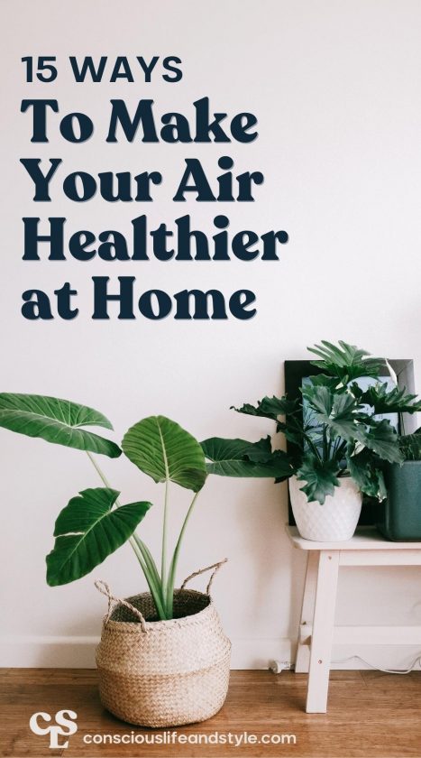 15 Ways to make your air healthier at home - Conscious life and style