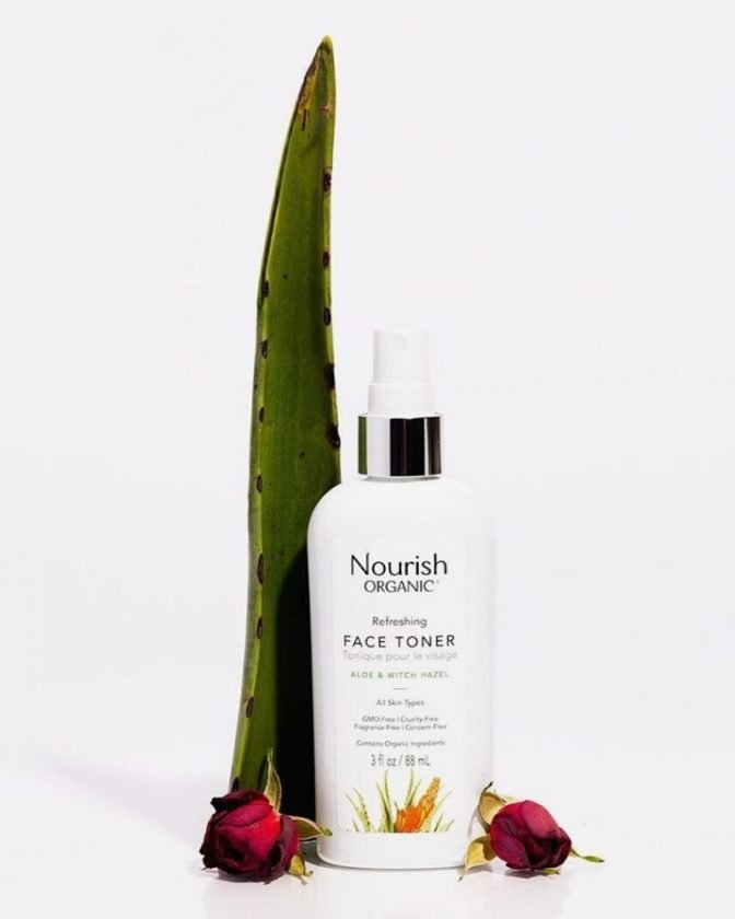 non-toxic and organic skincare from Nourish Organic