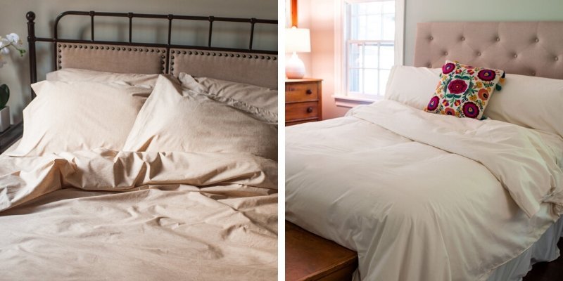 Organic Eco Friendly Bedding from American Blossom Linens