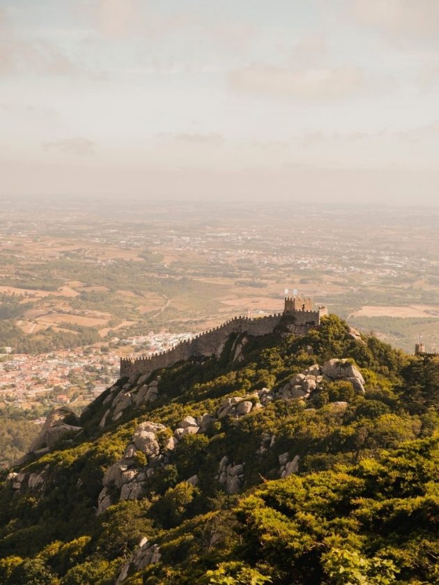 Sight-view of Sintra in Portugal