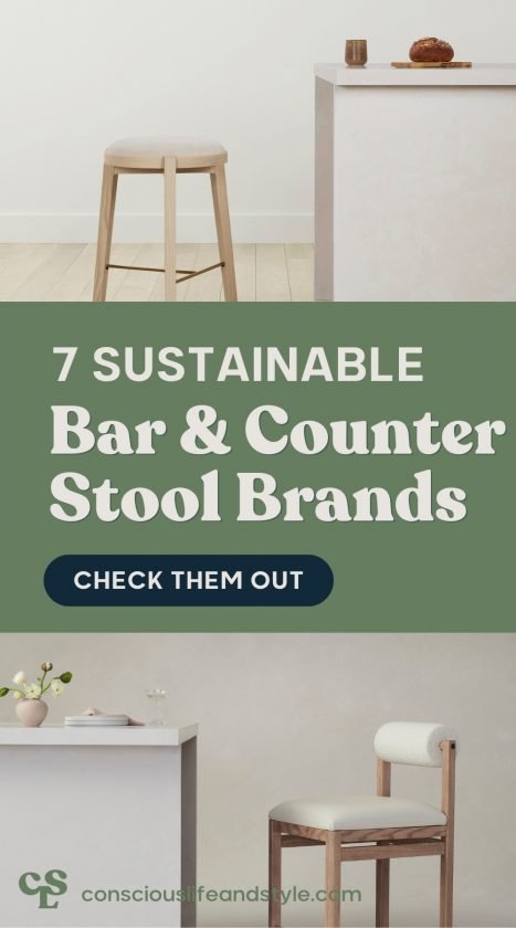 7 Sustainable Bar & Counter Stool Brands - Conscious Life and Style