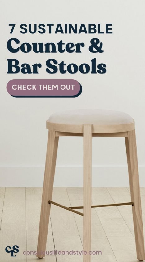 7 Sustainable Bar & Counter Stools - Conscious Life and Style