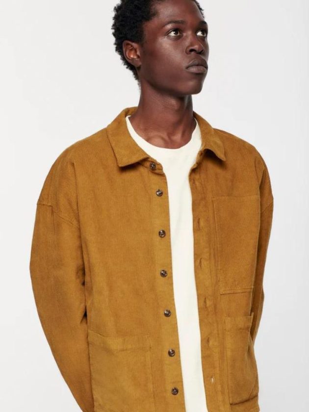 yellow sustainable jacket from Kotn