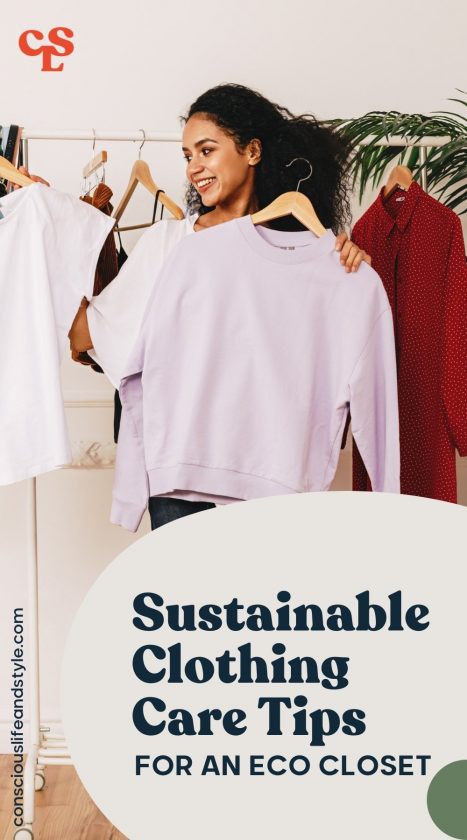 Sustainable Clothing Care Tips for an Eco Closet - Conscious Life and Style