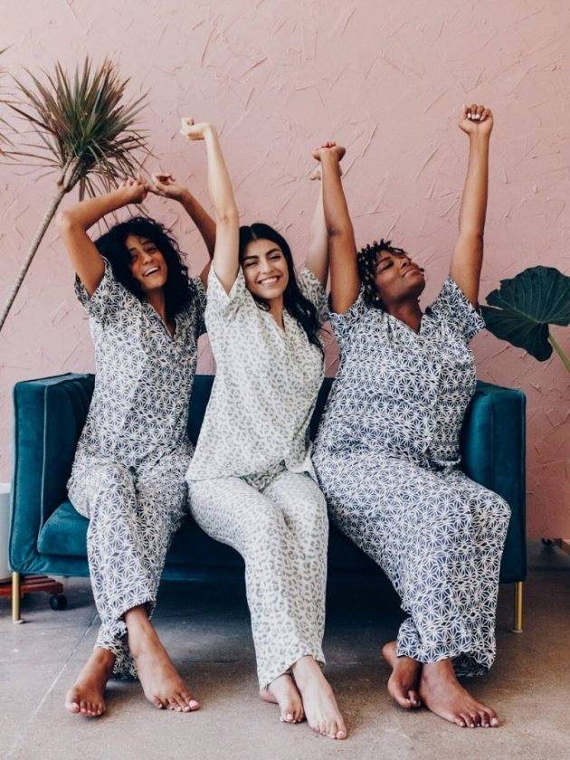 printed ethical pajamas from Symbology