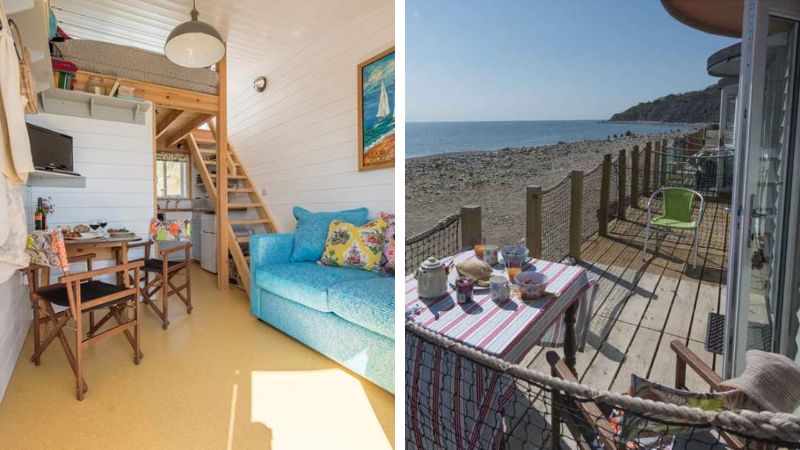 The Chalet on the Beach Glamping Site in Dorset