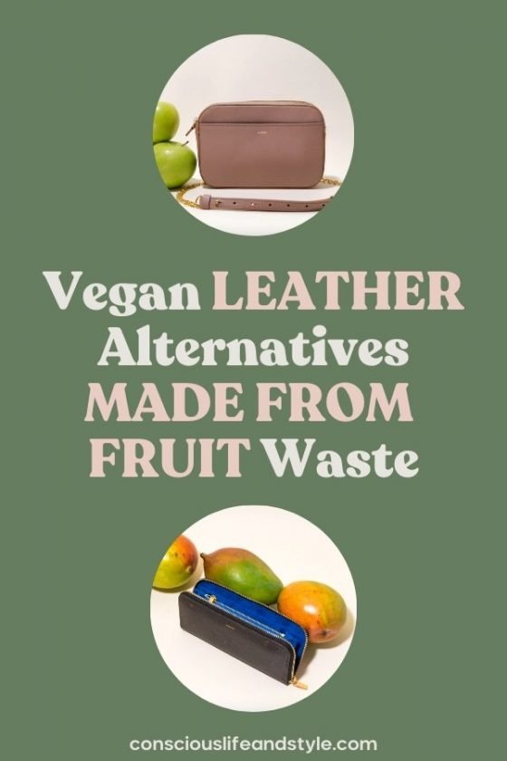 Vegan Leather Alternatives Made from Fruit Waste - Conscious Life and Style